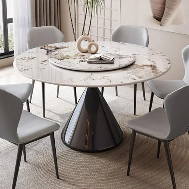 Mobiles Nordic Dining Table Side Living Room Dinette Luxury Round Dining Tables Salon Center  Home Furniture