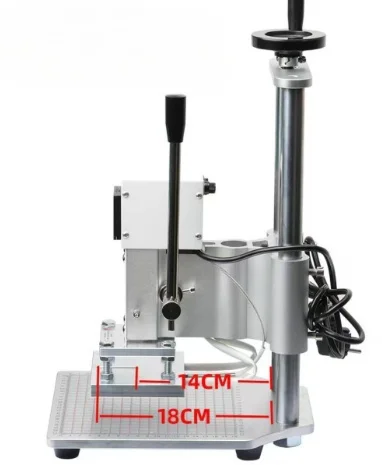 Embossing Machine Stamp Printer  Hot Foil Stamping Machine  Embossing Heat Press Machine Hot Stamping Press - view 2