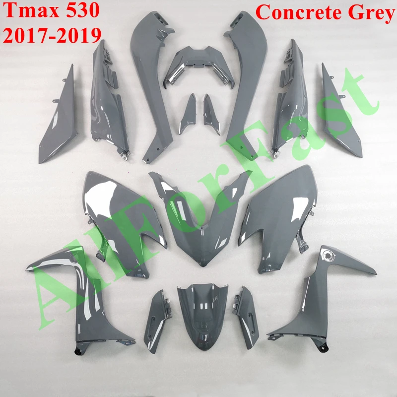 

Concrete Grey Tmax Fairing Kits For Yamaha Tmax 530 2012-2019 Concrete Gray Bodywork Panel Cowl For Yamaha T-max 560 2020-2024