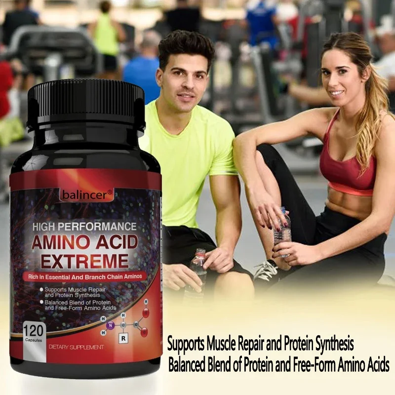 High Performance Amino Acids - Rich in Amino Acids and BCAAs - Muscle Replenishment, Repair and Growth, Workout Supplement