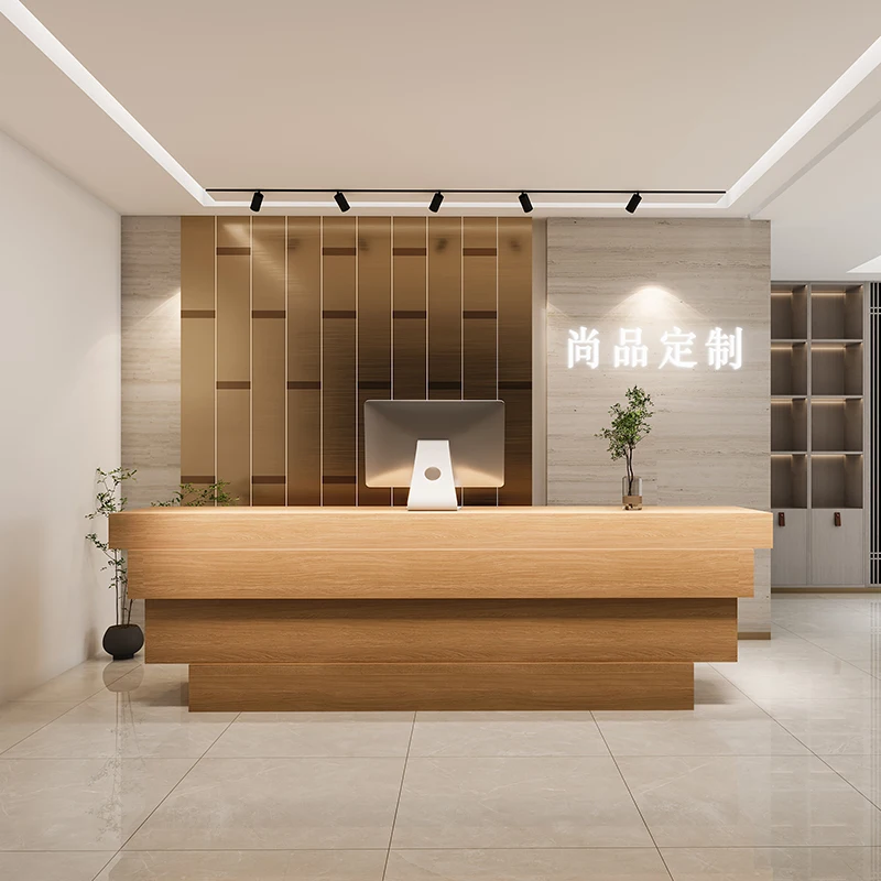 Front Office Reception Desks Luxury Register Futuristic Checkout Reception Desks Modern Mostrador Recepcion Modern Furniture