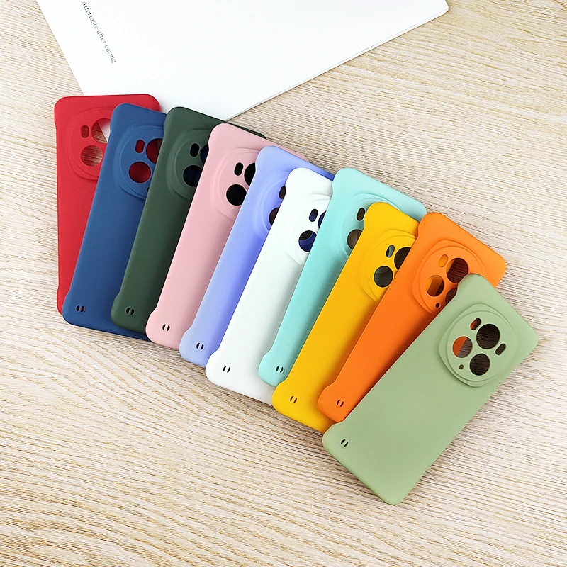 Candy Color Frameless Matte Case For Honor Magic6 Magic 6 Pro 5G Slim Hard PC Shockproof Bumper Cover