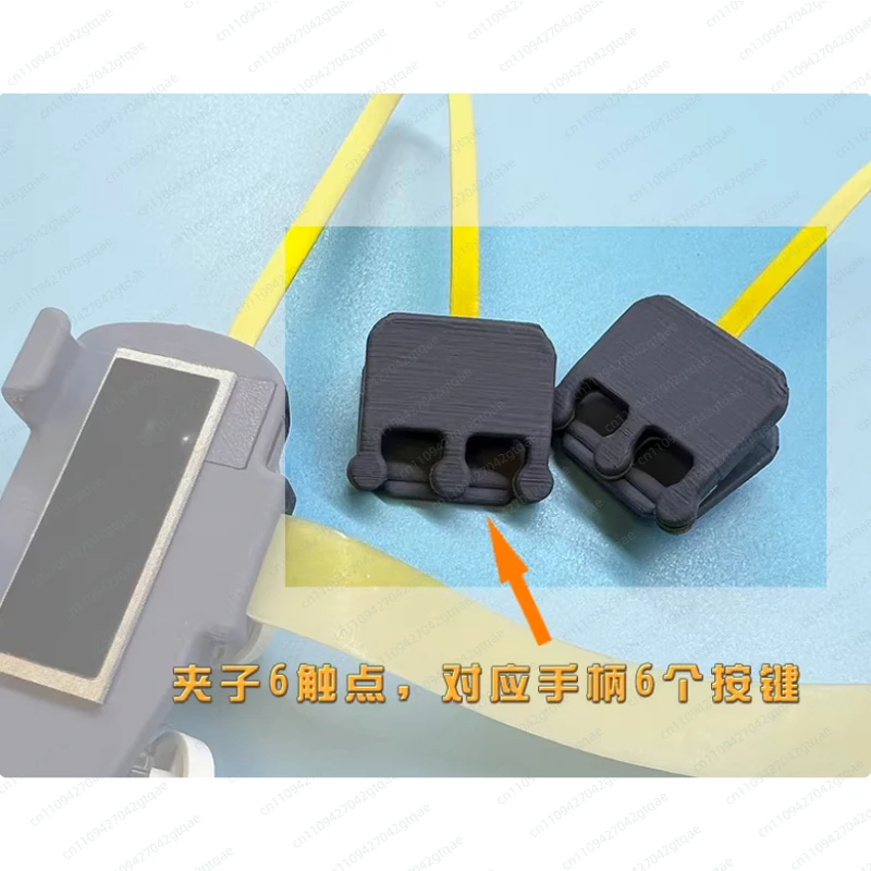 Connect The Point and Shoot The Gamepad Button with Six Fingers, Eight Fingers and Ten Fingers.