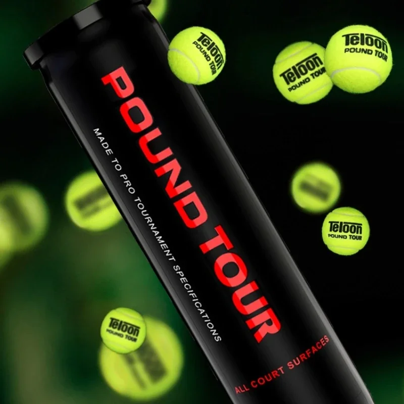 

TELOON Tennis POUND Professional Match Ball Adult Training Ball Tennis Accessories P3P4 Barrel