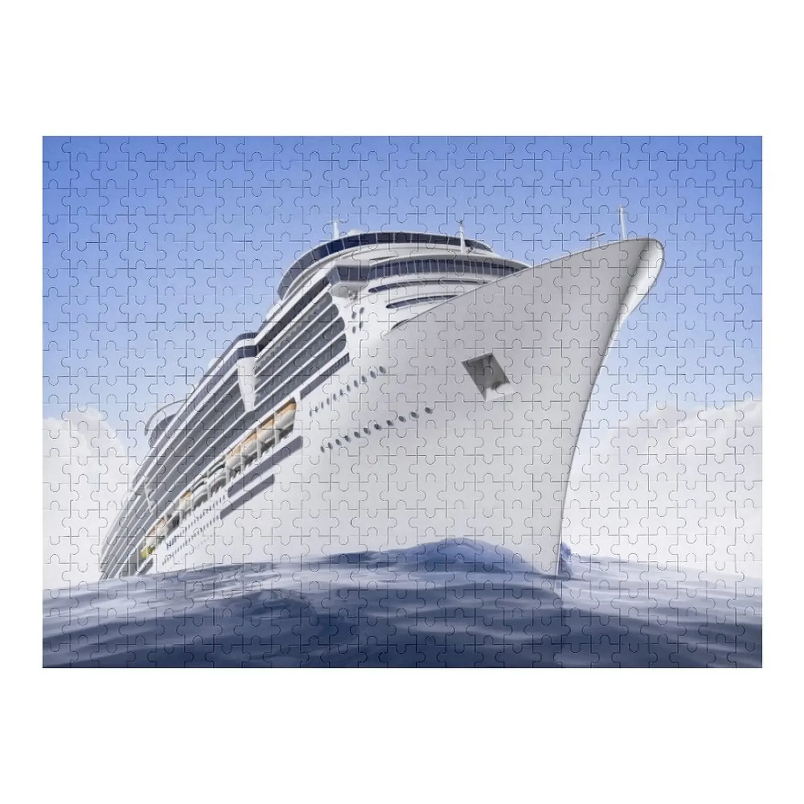 

Круизный корабль-пазл, индивидуальные подарки для детей, аниме-пазл