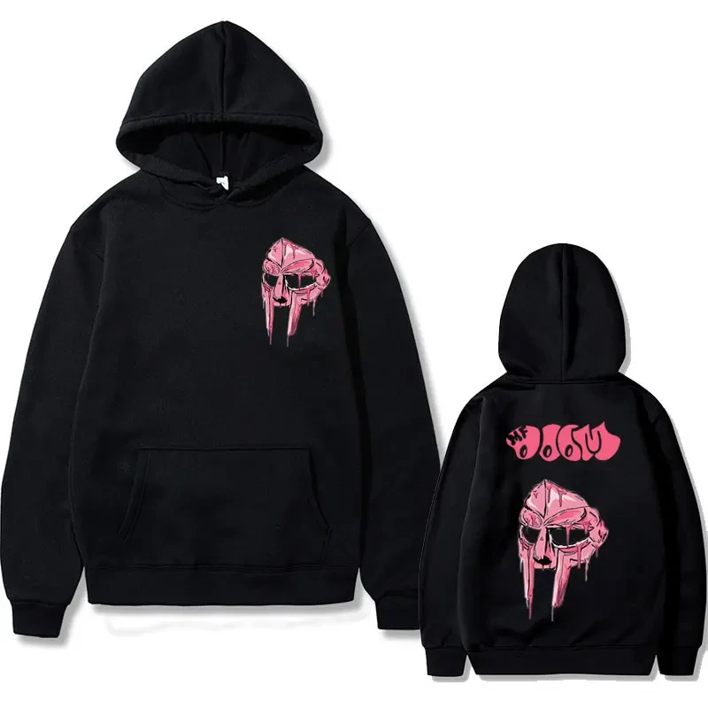 Singer Mf Doom Madlib Madvillain Graphic Hoodie Unisex Loose Hip Hop Sweatshirt Pullover Women Fleece Cotton Hoodies Streetwear