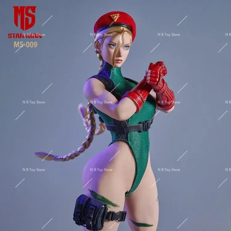 STAR MAN MS-009 1/6 Sammlerstück Muscle Girl Agent Cammy Soldat Hoher Kragen Body Design Bewegliche 12" Actionfigur Spielzeug