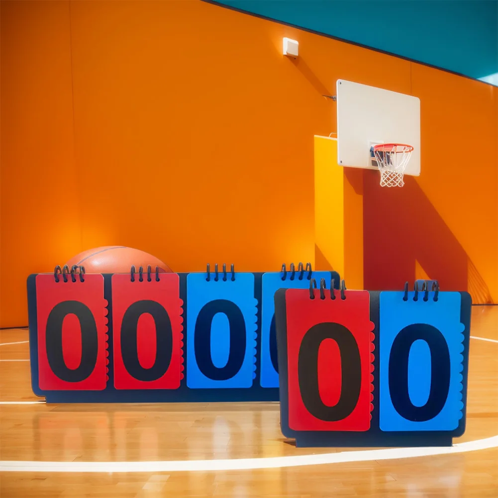Score Keeper Manuelle Score Flip Cards Score Counter für Basketball Fußball Volleyball Tennis Sport