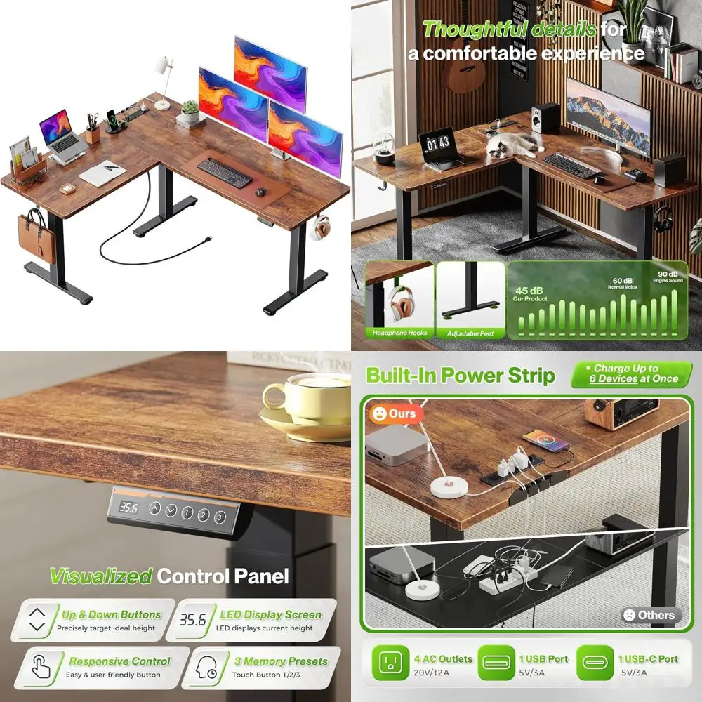 L Shaped Standing D…