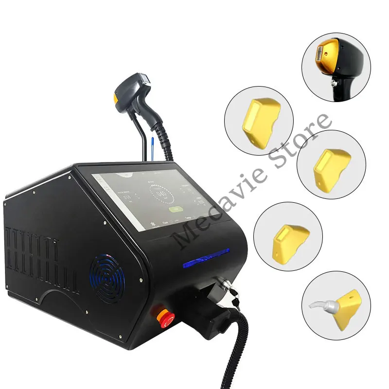 Diode Laser Hair Removal Machine 2025 New Portable 4000W 4 Waves 808nm 755nm 940nm 1064nm Professional Permanent Equipment