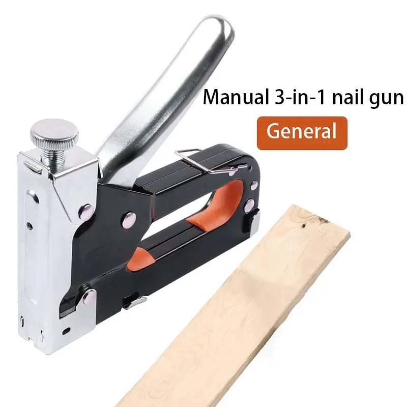 Manual Nailing Gun Light duty Home Use Code Nailing Gun Air Nail Woodworking Special Direct Staple Book Carpentry Tools U/T/N