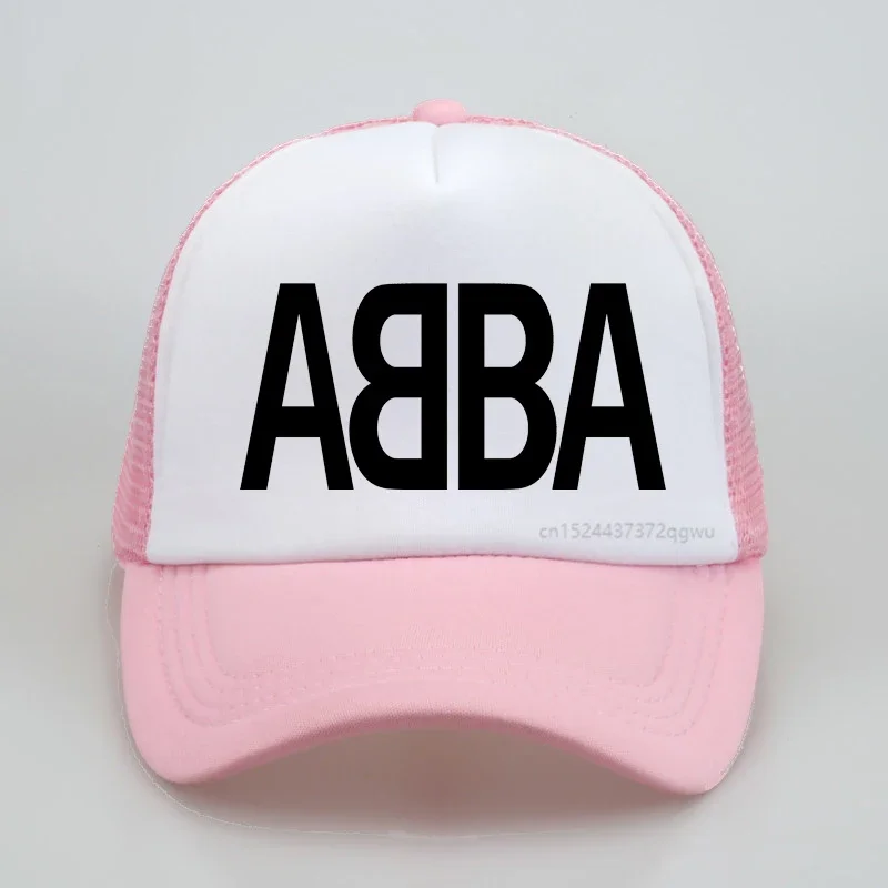 ABBA baseball cap Men Women\'s 90S Inspired ABBA hat rock Band Dad Snapback hat fashion casual mesh trucker hat gorras hombre