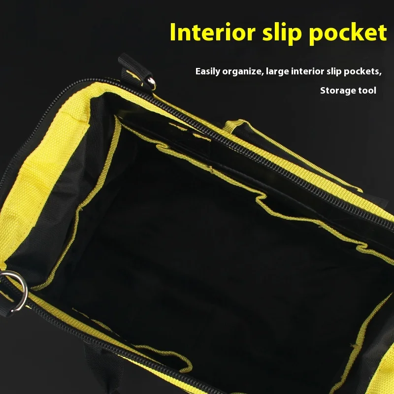 Large capacity waterproof storage waist bag multifunctional portable hand-held tool kit for water and electricity workers