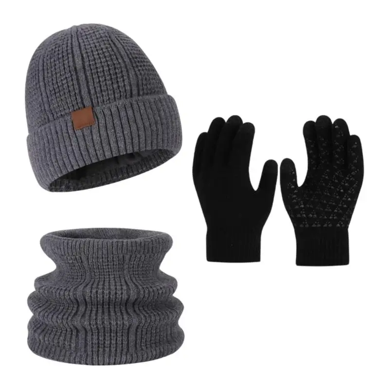 39bd-acrylic-hat-mittens-neck-warmer-set-soft-lined-3-piece-winter-accessories-with-grip-print-gloves-for-daily-commuting