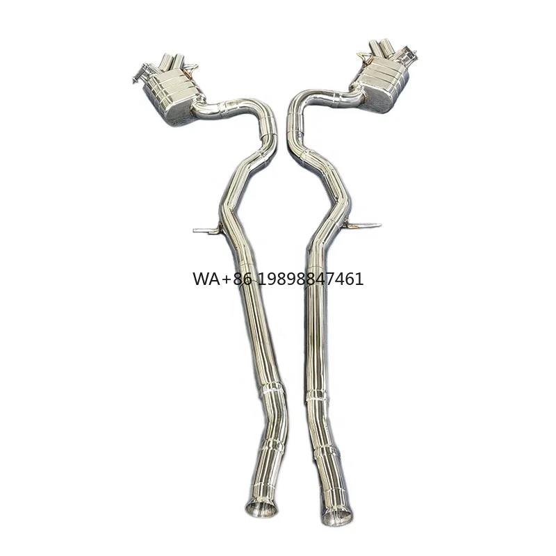 

For Mercedes-benz S63 Amg Coupe C217 5.5t 2012-2019 Oem Catback Exhaust Systems Racing Escape Valvetronic Exhaust Pipe Muffler
