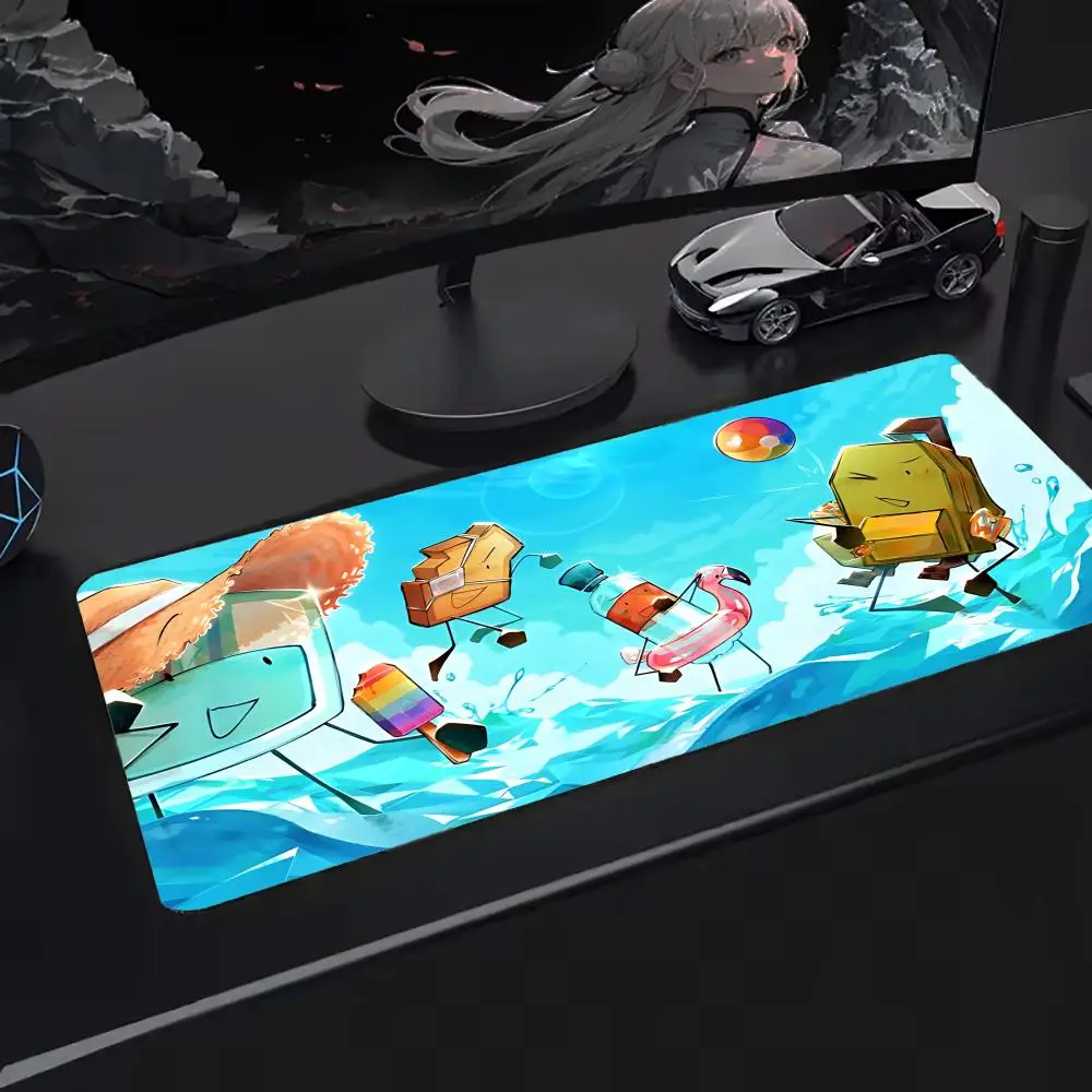

Коврик для мыши с плакатом Bfdi Большой коврик для мыши, расширенная игровая поверхность, нескользящая подложка, идеально подходит для использования на столе