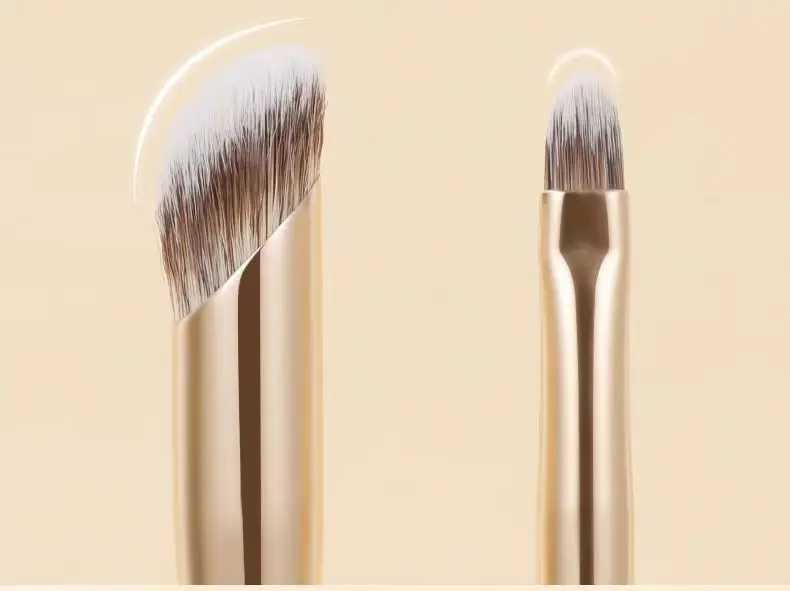 WOKO Double Head Concealer Brush Finger Concealer Makeup Brush & Tip Head Concealer Brush Facial Blemish Coverage Makeup Tool – Detail 7