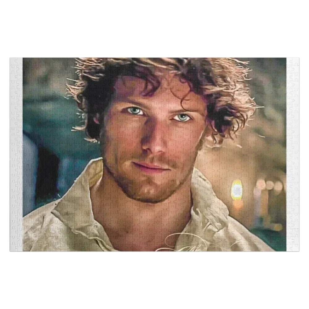 

sam heughan Jigsaw Puzzle Personalized Gifts Wooden Jigsaws For Adults Puzzle