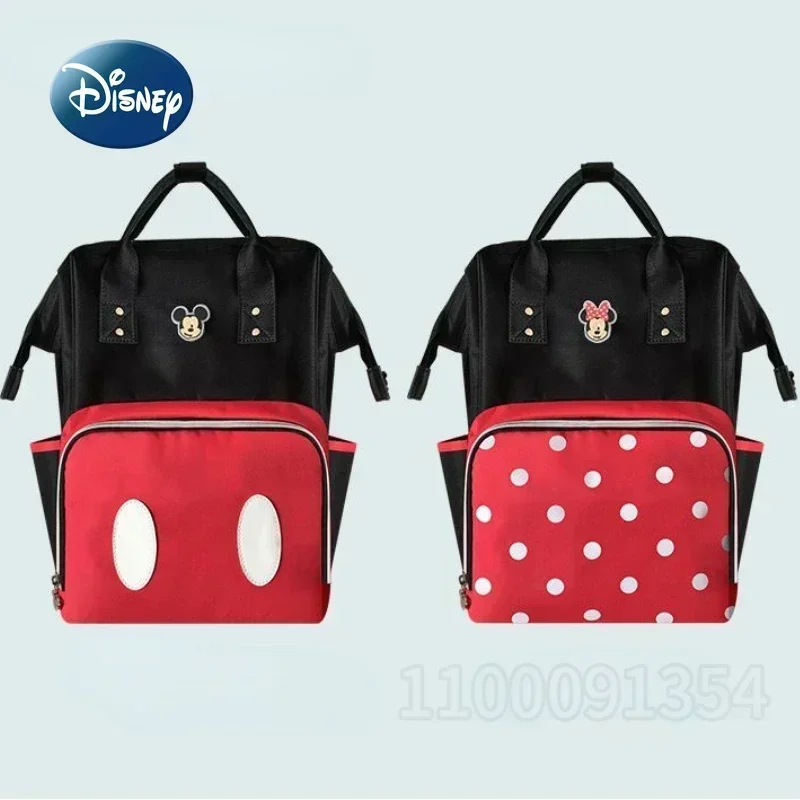 

Disney Mickey Minnie New Original Diaper Bag Luxury Brand Baby Bag Multi Functional Cartoon Fashion Baby Diaper Bag High Quality