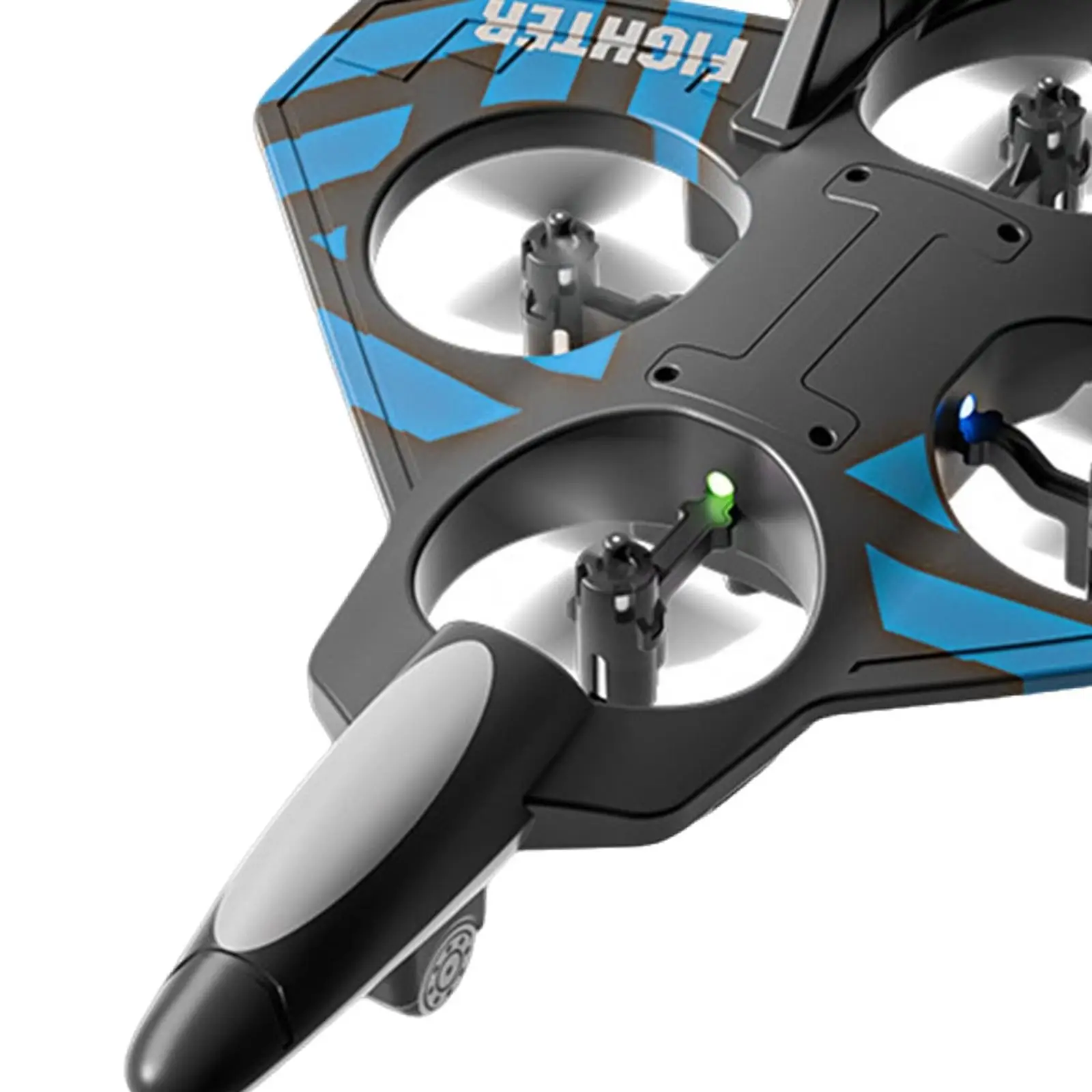Remote Control Airplane Quadcopter Helicopter 2 Speeds Adjustable Portable 360° Flip Hobby Glider RC Plane Outdoor Flying Toy