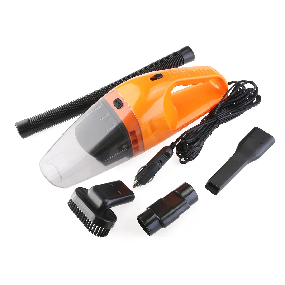

Portable Super 12V 120W Car Vacuum Cleaner Dust Collector with Long Cable Turbo Suction Auto Vacuum Cleaner for Car Interior