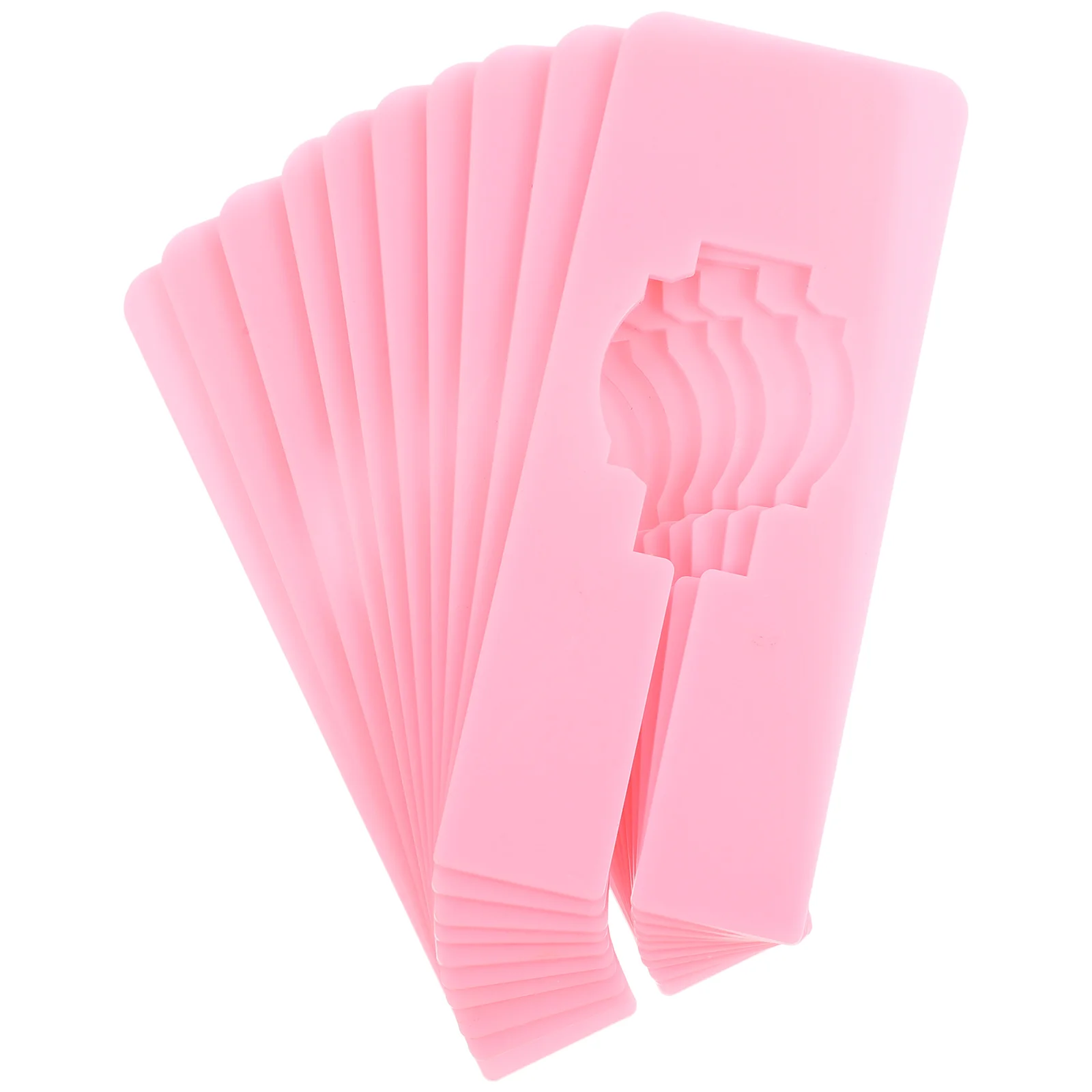 

10pcs Pink Dividers Clothing Rack Dividers for Closets Size Labels Rack Retail Wardrobe Storage Box