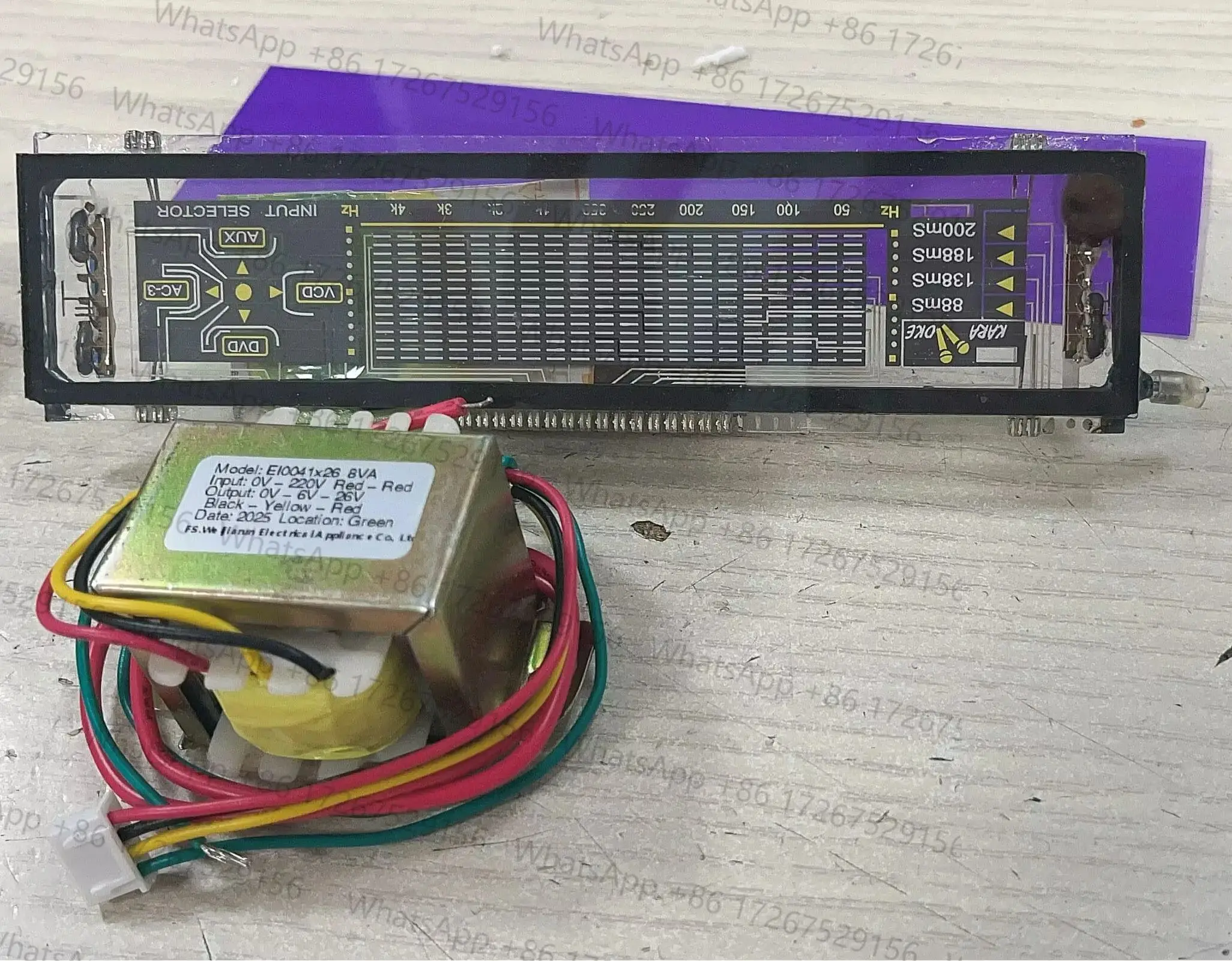 for VFD Fluorescent Display Kit for Power Amplifiers and Multimedia Speakers (7717)