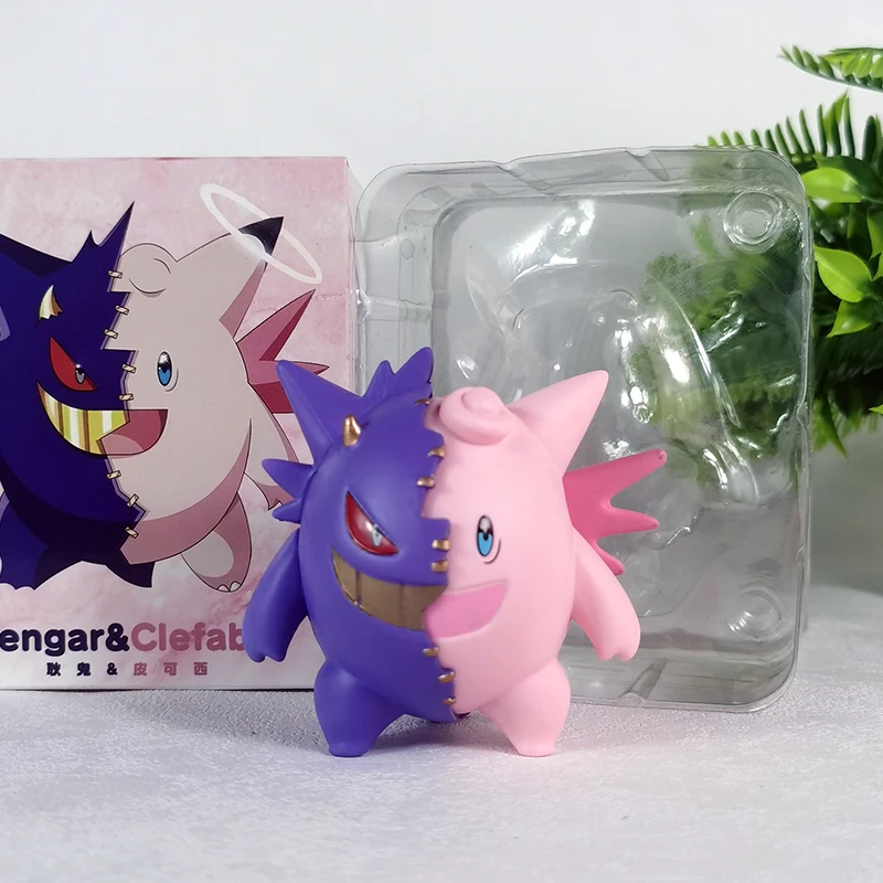 8cm gengar anime figura cosplay gojo satoru figura jigglypuff gengar estatueta de ação coleção estátua modelo ornamento brinquedos presentes
