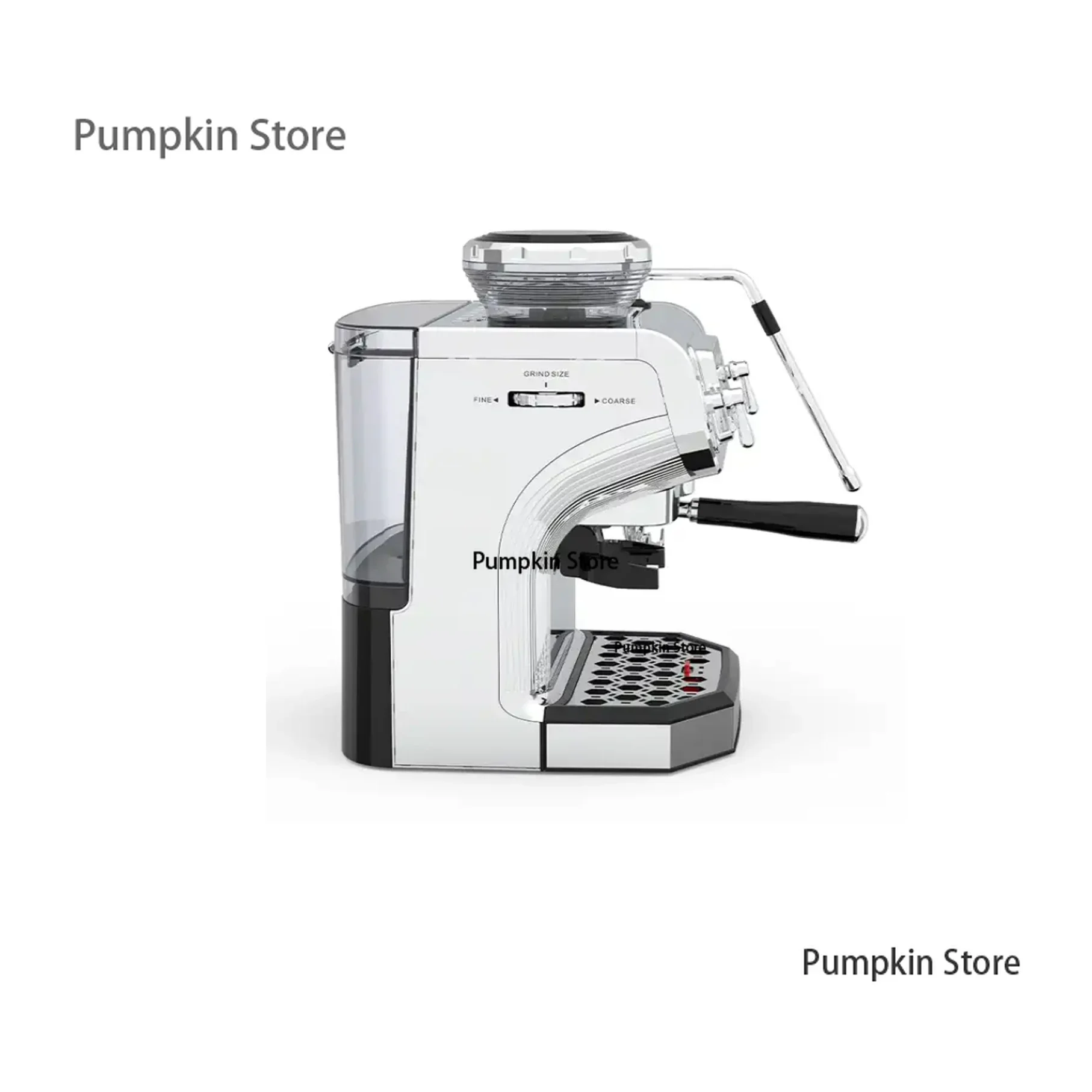 Popular and Professional 15 bar pump commercial semi automatic espresso coffee machine with grinder on sale