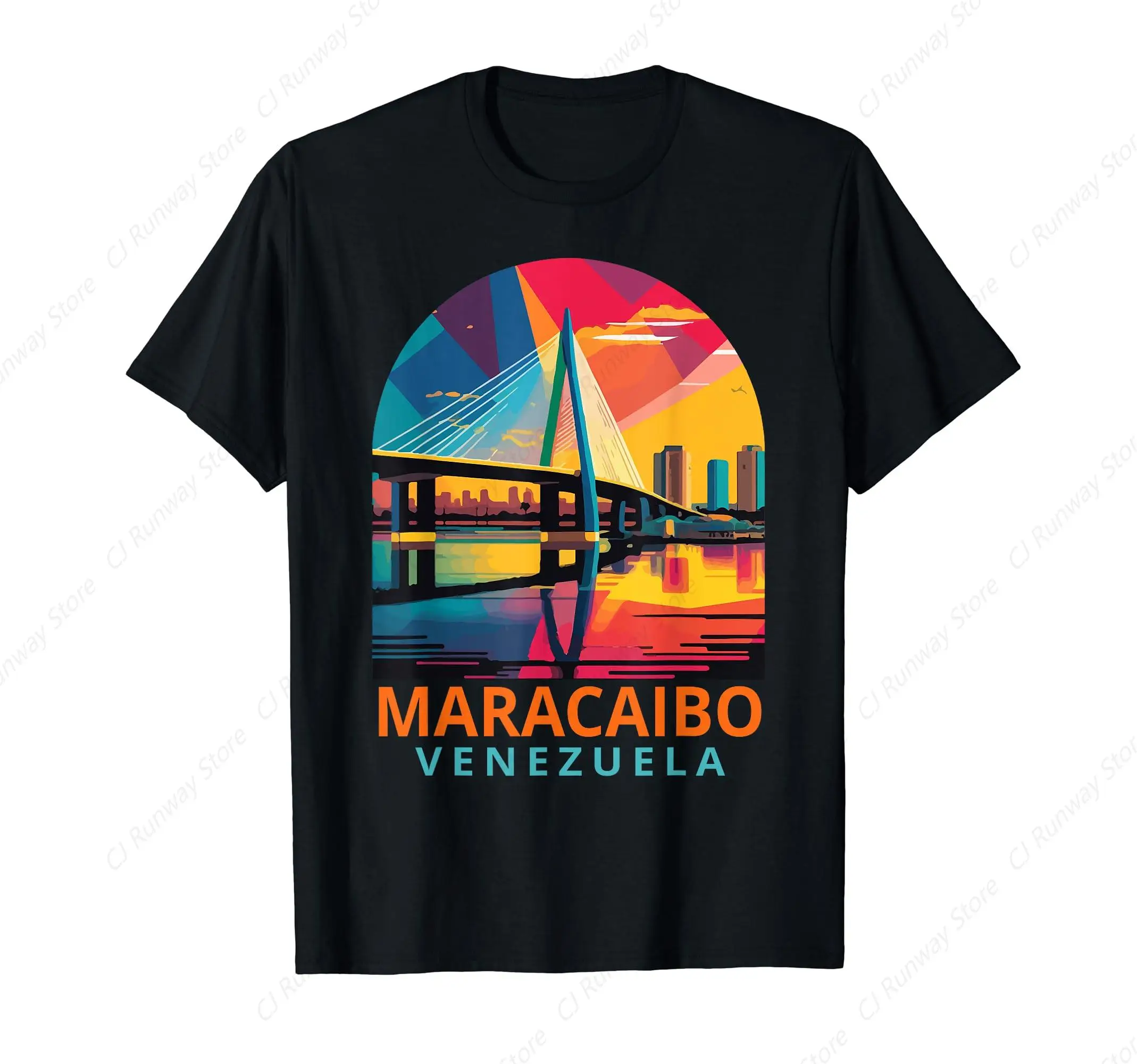 Maracaibo Travel  T-Shirt Graphics T shirt Men Women short sleeve