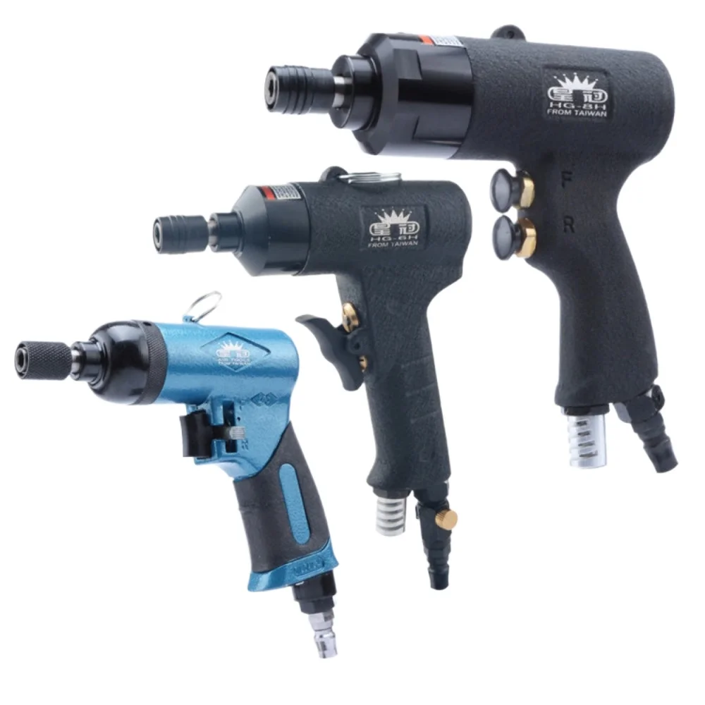 6H/10H Industrial Grade Pistol Type Air Batch, Pneumatic Screwdriver, Screwdriver