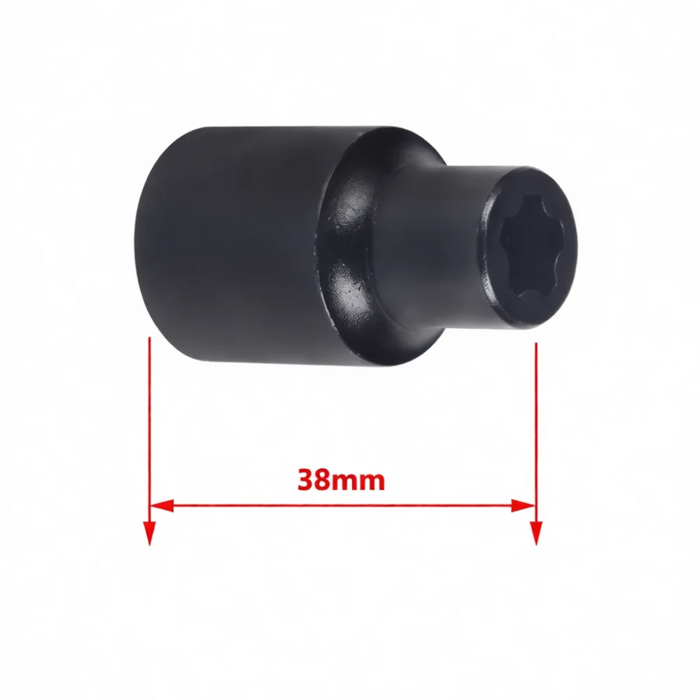 For Tesla Battery Cover Bolt Removal Tool Socket Wrench Five Pointed Gear Automotive Manual Maintenance Repair Hardware