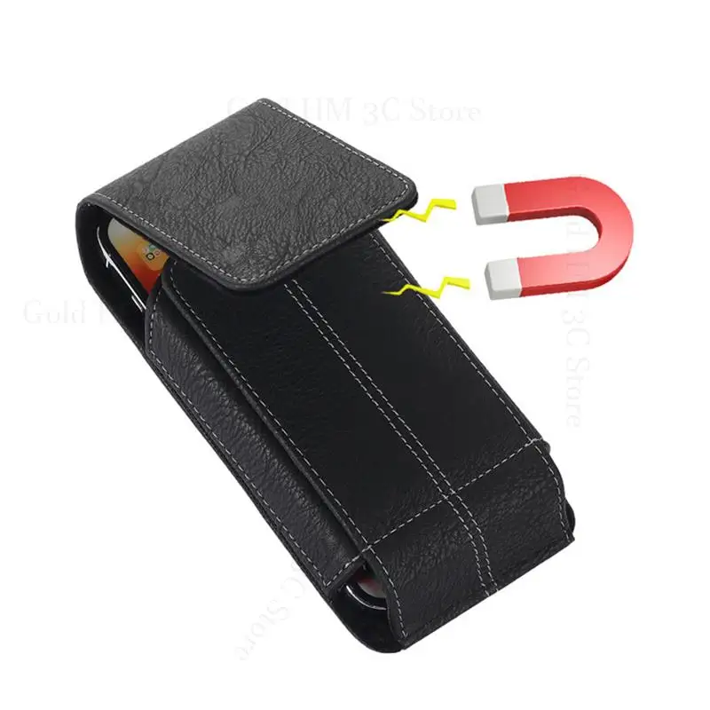 For Doogee N50 Pro Magnetic Flip Leather Phone Case For Doogee N40 N30 N20 X98 X97 X96 Pro X100 X90L Clip Wallet Waist Bag Pouch