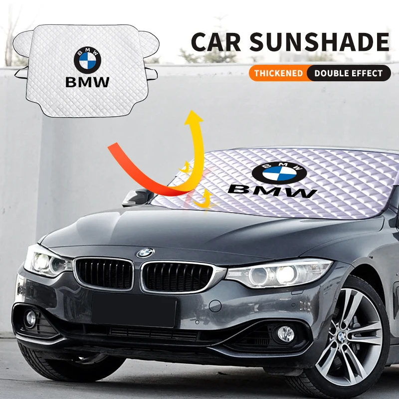 Car Windshield Sunshades Extra Thick Snow Ice Cover Protection For BMW M E81 E82 E88 E90 E91 E92 E93 F30 E60 E61 GT F10 F11 F18