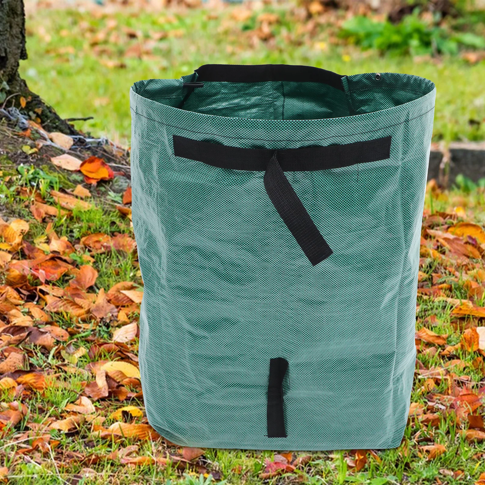 

Large Capacity Fallen Leaves Bag Heavy Duty Waterproof PP Garden Waste Bag for Outdoor Camping Harvesting Vegetables Fruits