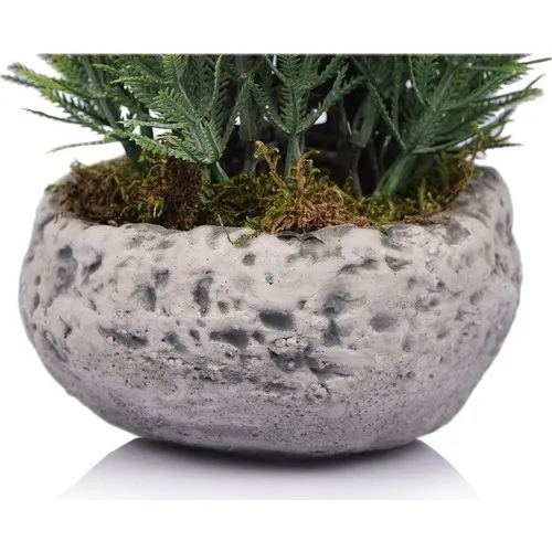 Bappay Decorative Pots Artificial Lavender Tree-White