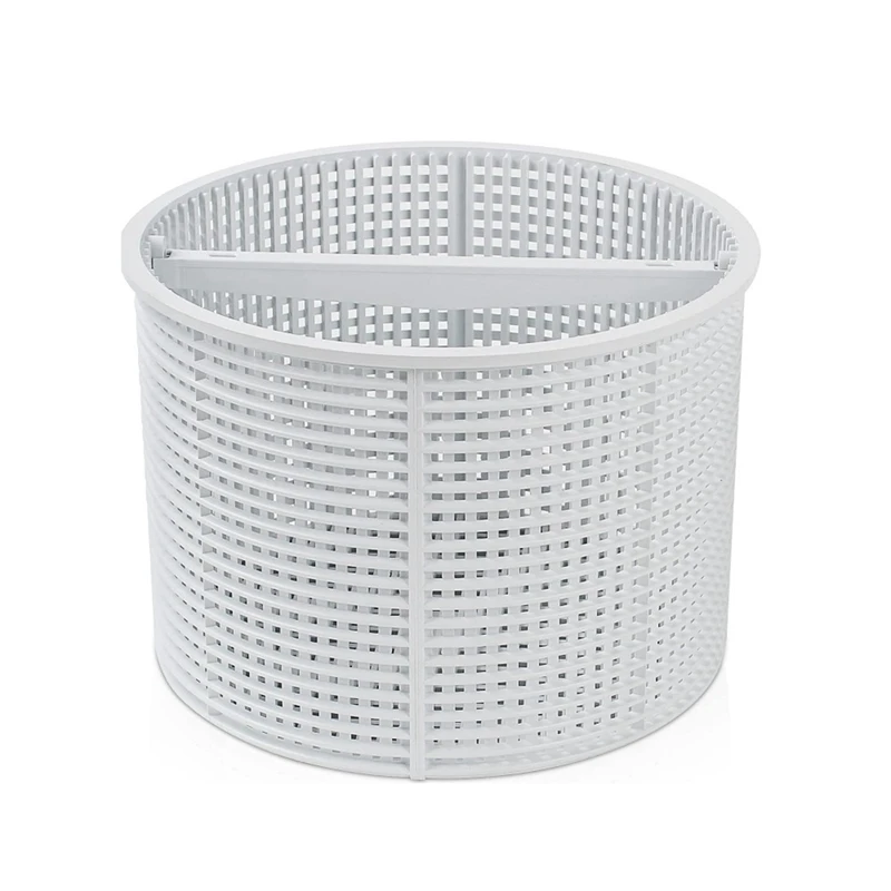 1PCS Skimmer Basket Remove Leaves Skimmer Filter Basket For Swimming Pool For Pond For Hayward SPX1082 B-152 Easy To Use White