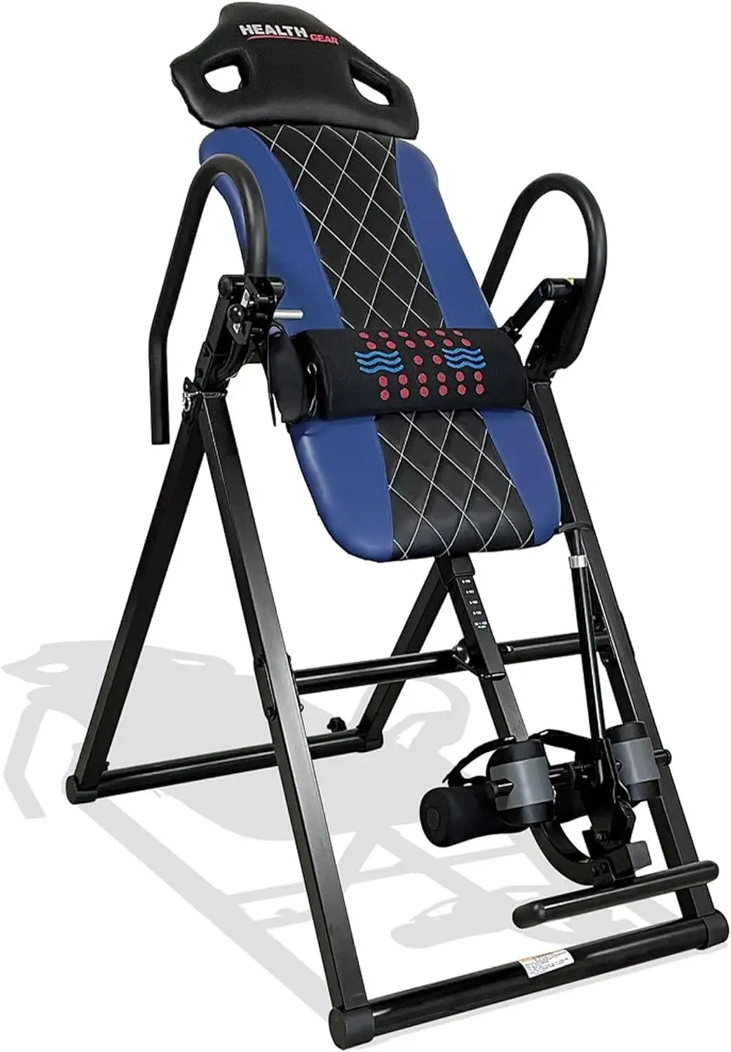 HGI 4.4 - Advanced Heat & Vibration Massage Inversion Table with Patented Ankle Safety & Security System