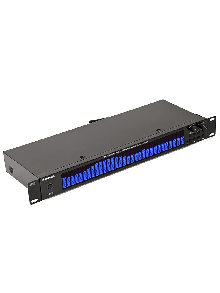 2026 neuer EQ5000 professioneller Front-End-EQ-Equalizer mit Tuning, USB-Flash-Laufwerk, Bluetooth 6.0, Spektrum-Display, Home-Canon-Ausgang