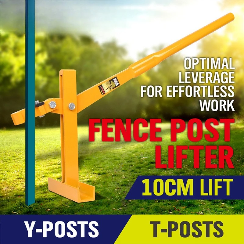 Multiple Purpose Post Extractors Post Lifter for Effortless Uprooting for Metal Plastic Compatible 800mm Length Tool