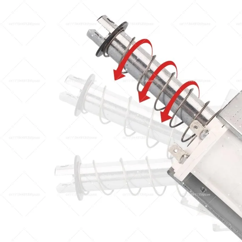 100mm Long Stroke Push-Pull Electromagnet 15KG Thrust Self-Reset Solenoid DC24V AC220V