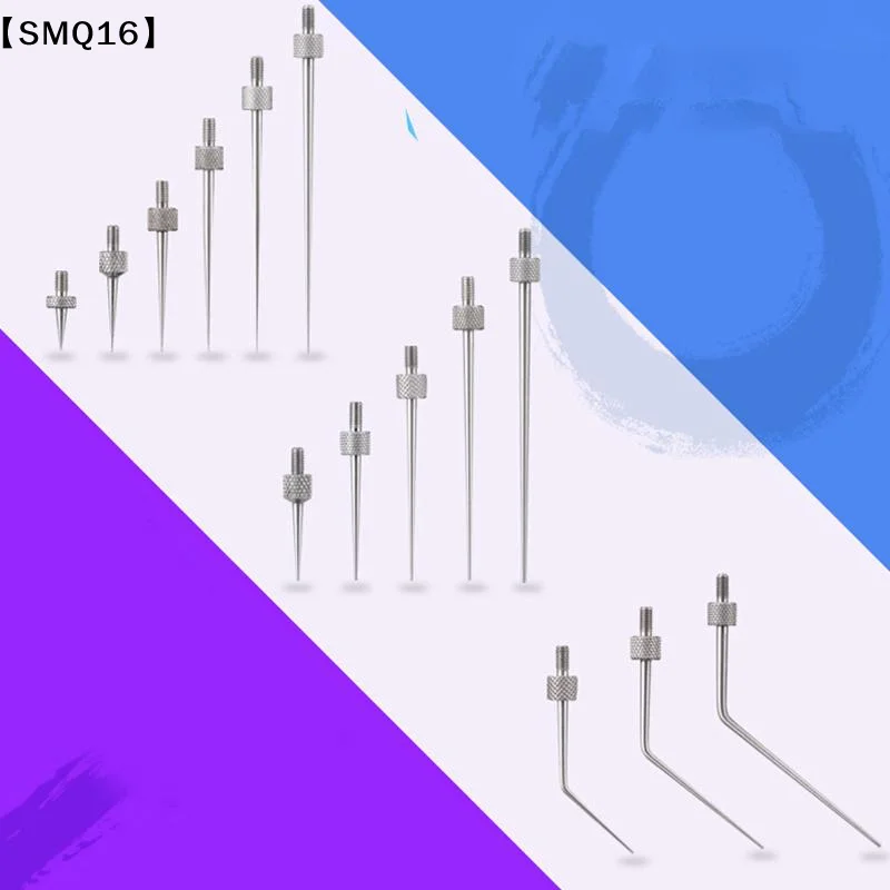 M2.5 Thread Needle Diameter HSS Dial Test Indicator Contact Point Pointed Needle Dial Indicator Tool Parts 45degree【SMQ】