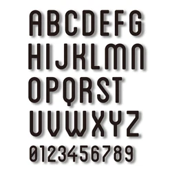 26 3D English Letter Digits House Number Floating Exterior Sign Plate Art Wall Sticker Luxury Acrylic Mailbox Room Door Deocr