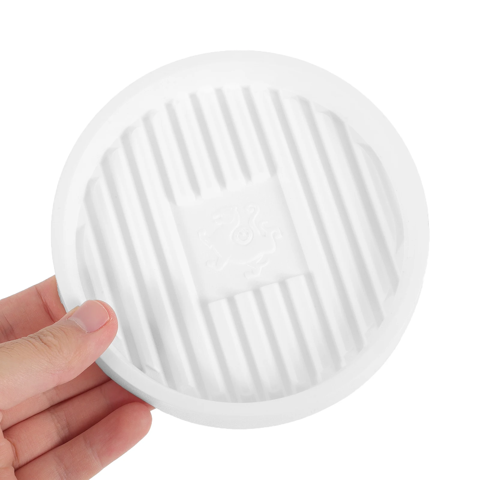 

5pcs Pot Base Plant Convenient Planter Trays Saucer Tray Drip Round White Plastic Pots Plate for Plants Gardening Home