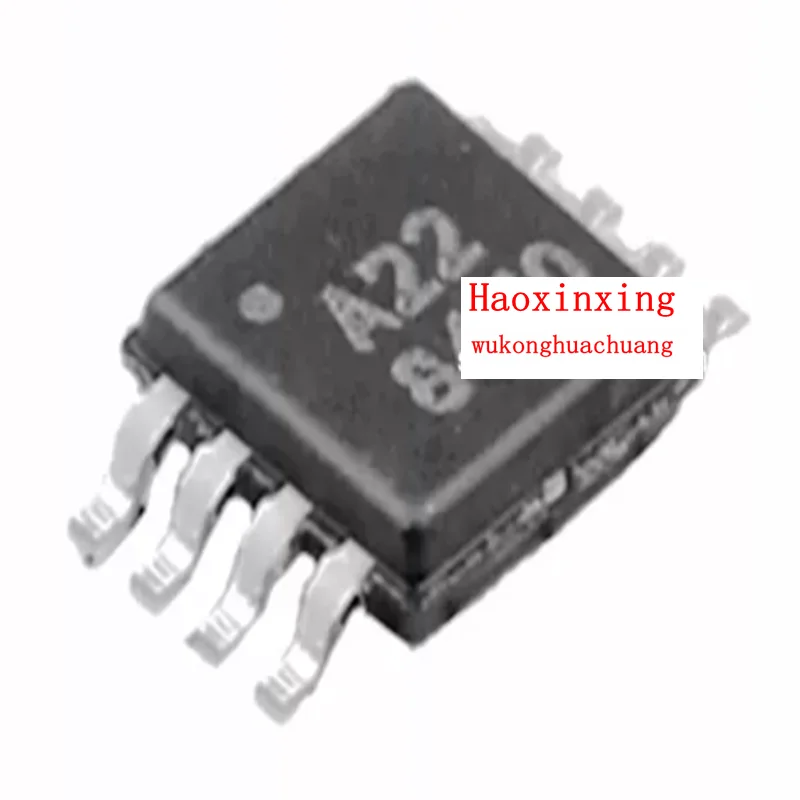 5PCS-20PCS ADS7822E MSOP8 Screen Printing A22 12-bit high-speed, low-power sampling analog-to-digital converter (ADC)