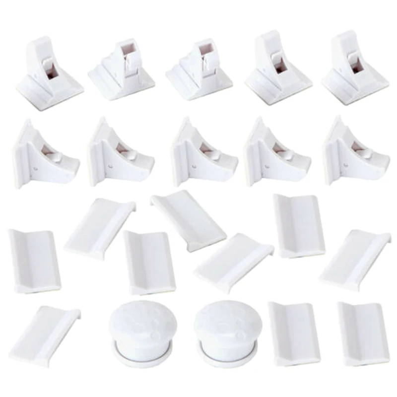 

A16Q-10+2 Magnetic Cabinet Locks Child Proof Cupboards Drawer Invisible Kids Baby Safe Lock Catch