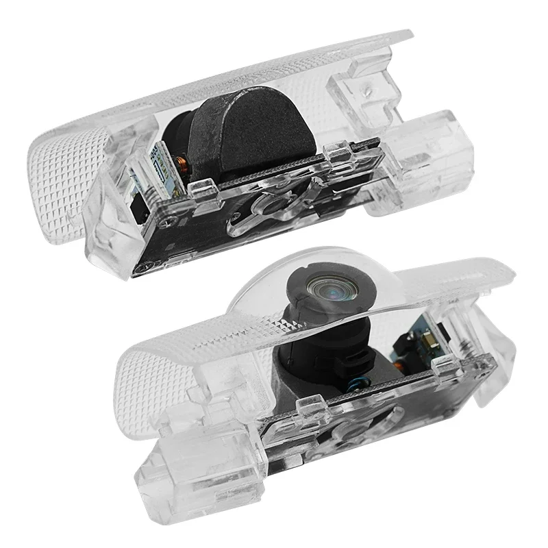 2Pcs LED Car Door Lights For Harrier 30 60 XU30 XU60 2003 2004 - 2015 2016 2017 2018 2019 2020 2021 2022 Projector Accessories