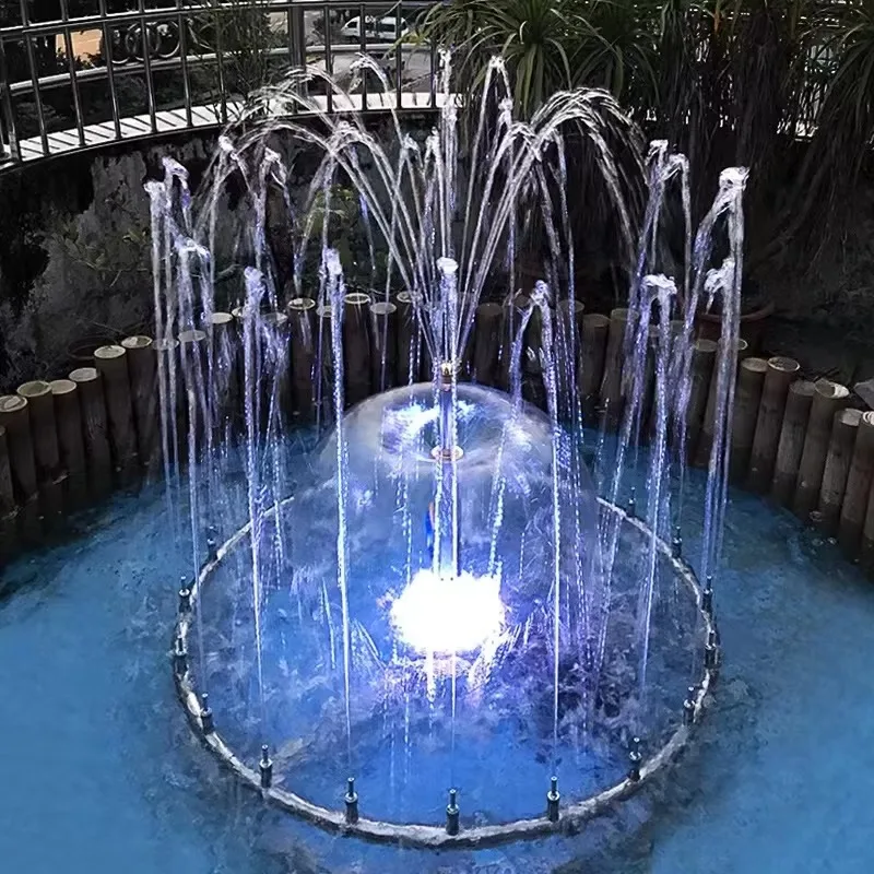 Modern Mini Dancing Water Fountain Factory Direct Stainless Steel Garden Ornament Easy Install Competitive Price