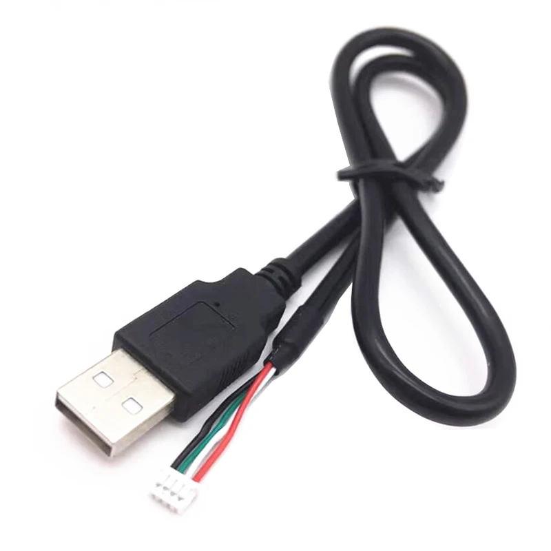 Usb Naar Mx1.25 Terminal Wire Usb Naar 1.25Mm 4pin Dubbel Afgeschermde Data Kabel Usb Touchscreen Moederbord Verbindingskabel