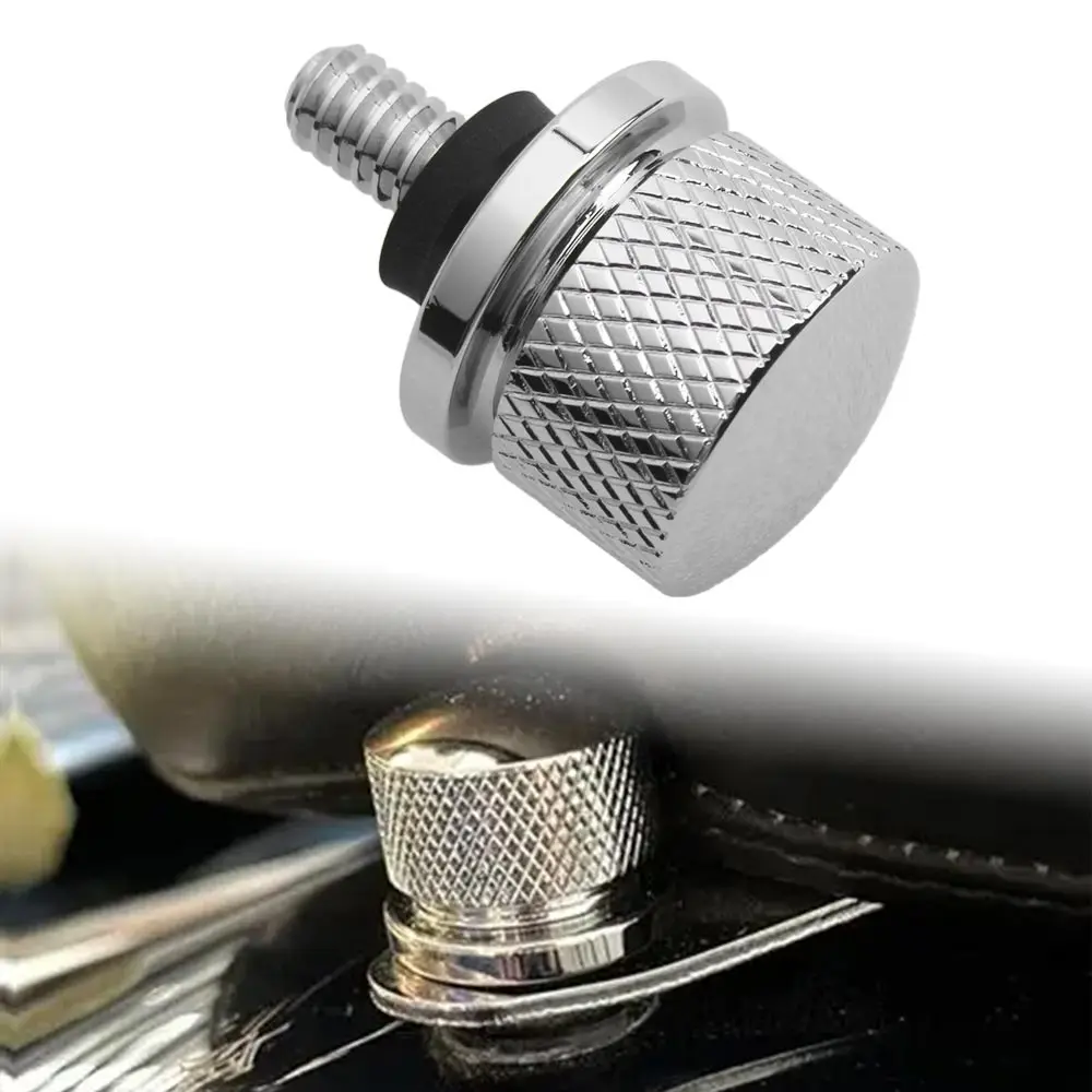 

1Pcs Fender Rear Seat Bolt Quick Screw For Harley Sportster Touring Softail Dyna Cvo 1996-Later Chrome Rear Fender Seat Mounting